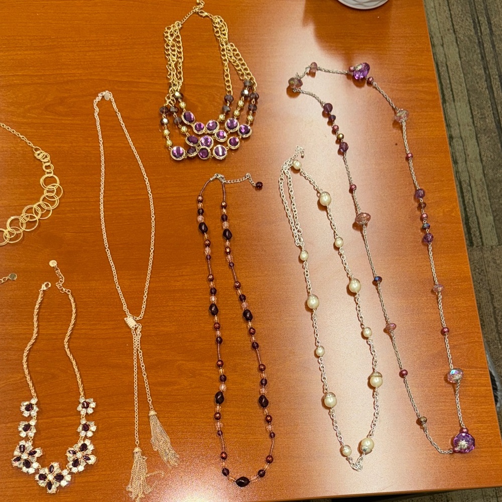 Chic Gold and Silver Necklace Collection - Picture 2 of 9